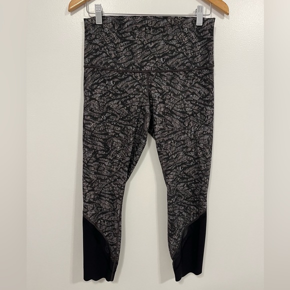 Lululemon Wunder Under Crop High Rise Scallop Full-On Luxtreme 23" Origami 8 - Picture 7 of 14